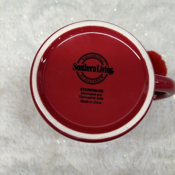 Mr Claus Red‎ Coffee Mug Southern Living For Dillard’s NWT - Picture 4 of 5